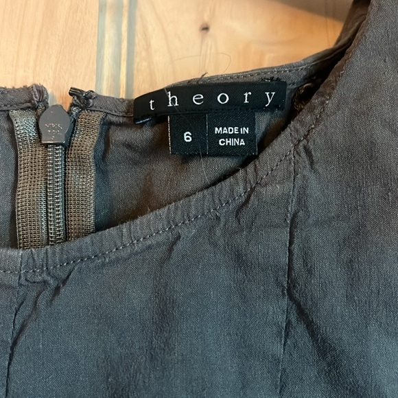 Theory sleeveless dress sleeveless SZ 6 - Picture 5 of 6